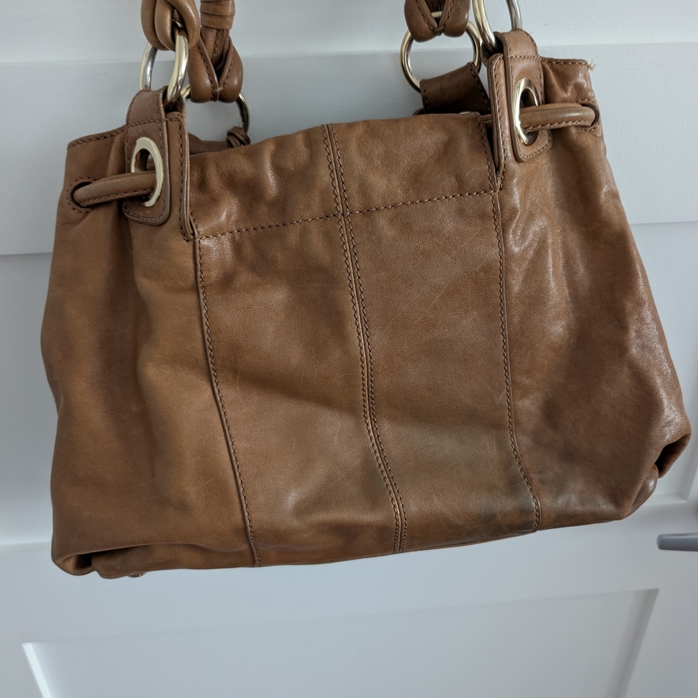 Michael Kors Brown Leather Shoulder Bag - Picture 5 of 6